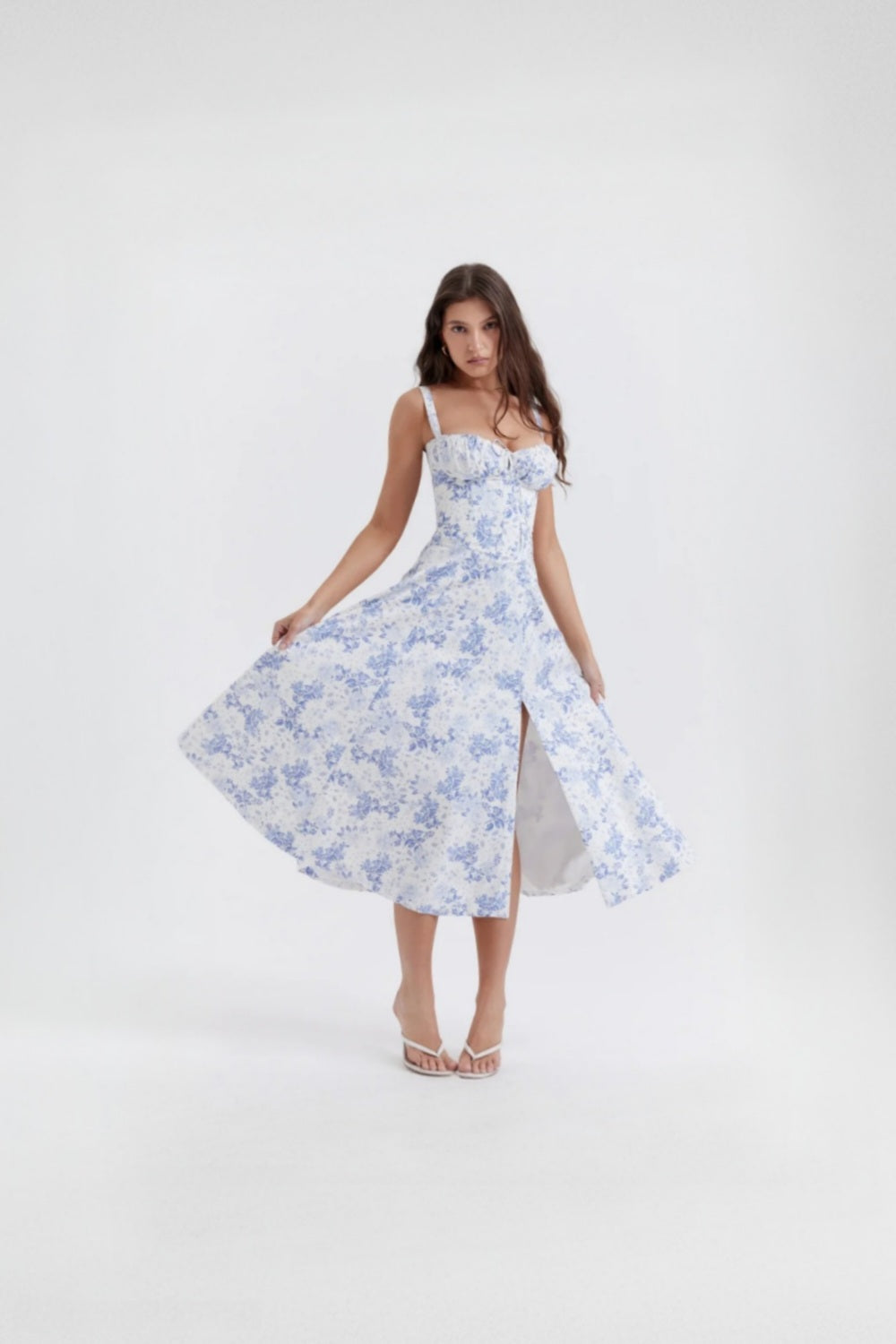 Chiara | Feminines Taillenkleid mit Bustier-Charme