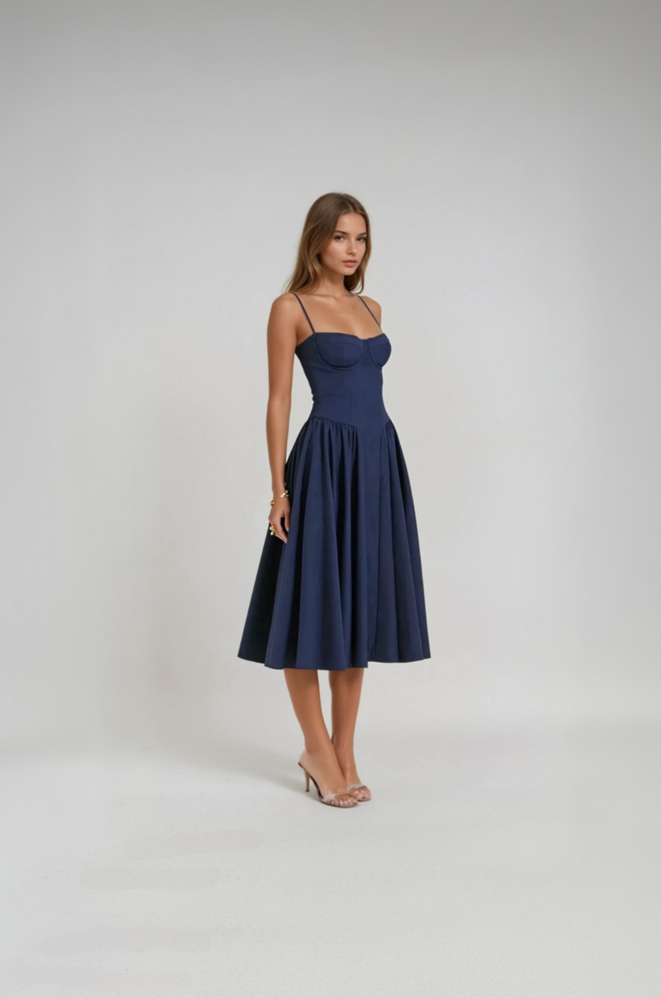 Rosalie | Raffiniertes Ärmelloses Korsettkleid