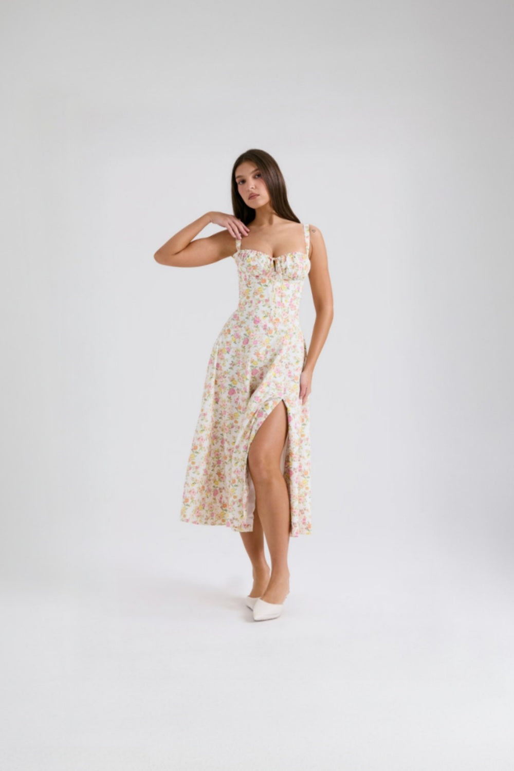 Chiara | Feminines Taillenkleid mit Bustier-Charme
