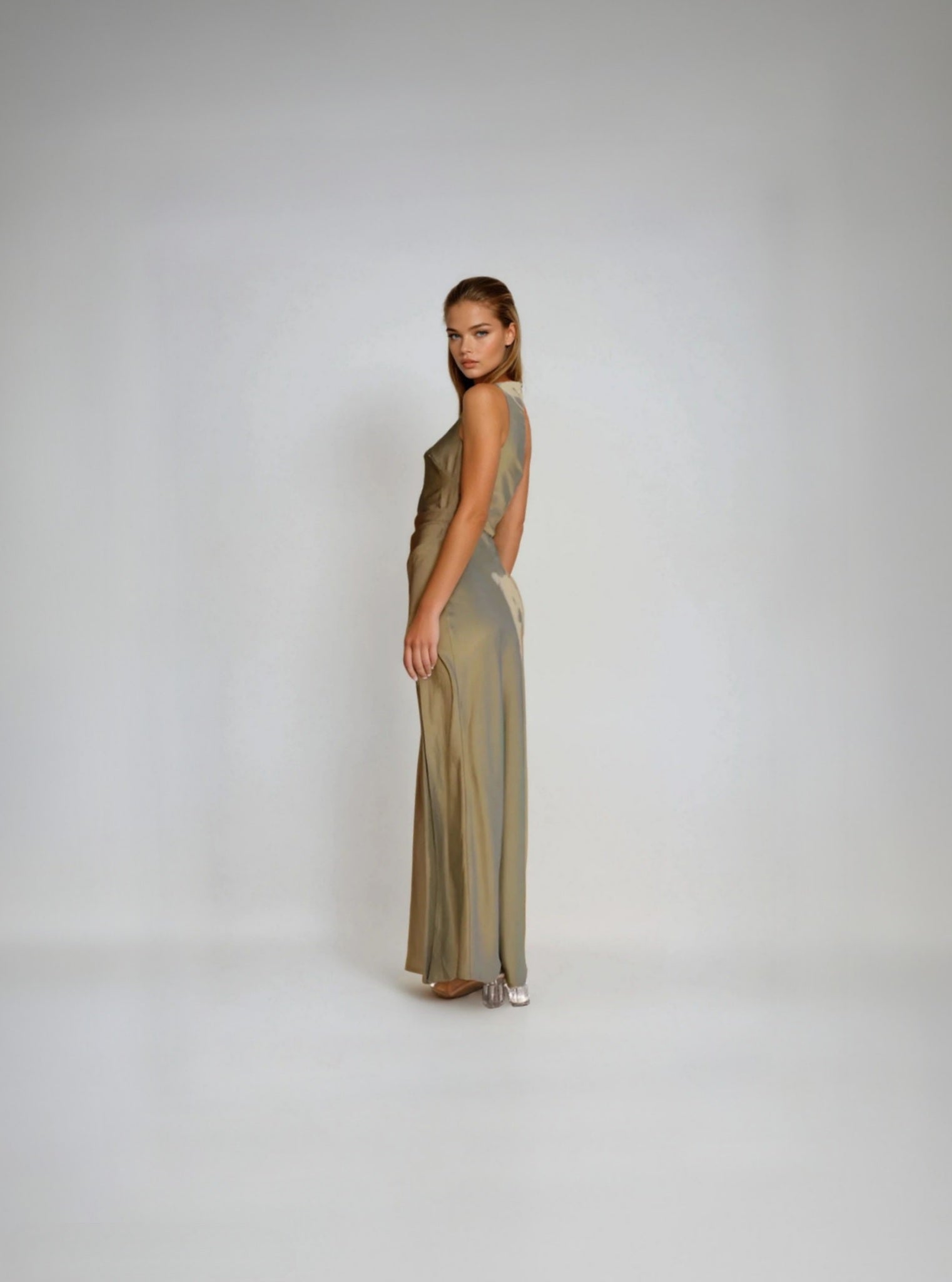 Marita | Elegantes Maxikleid mit Verführerischem Schnitt