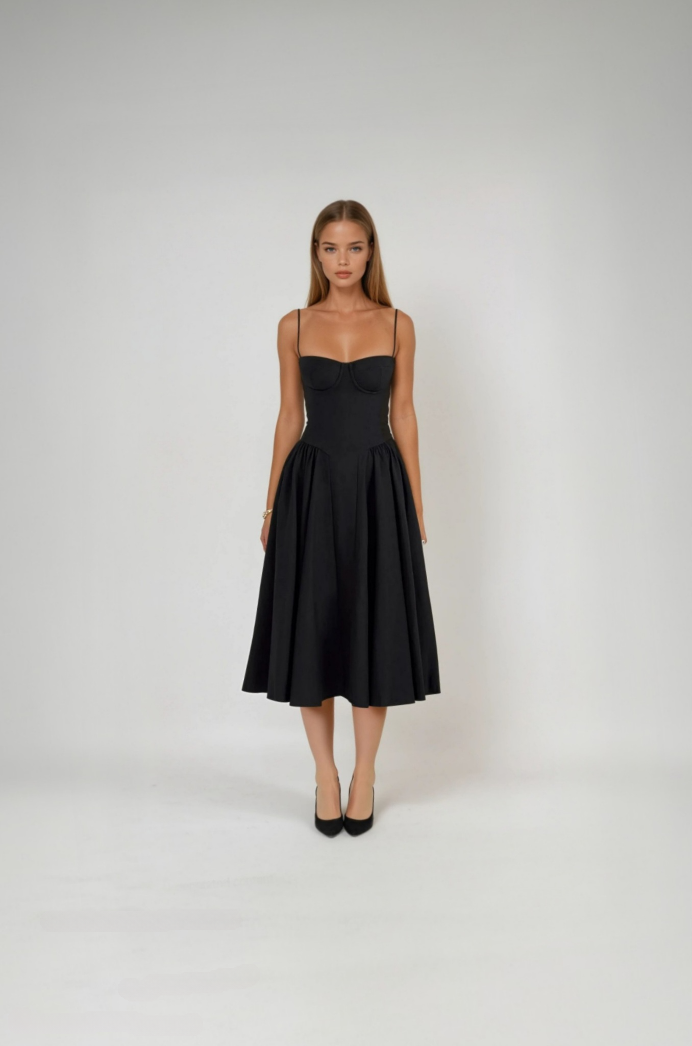 Rosalie | Raffiniertes Ärmelloses Korsettkleid