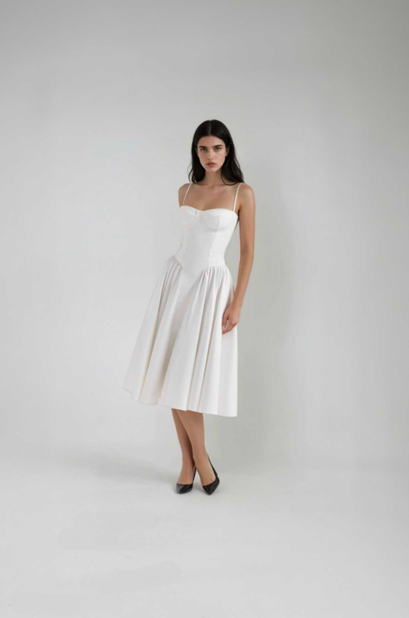 Rosalie | Raffiniertes Ärmelloses Korsettkleid