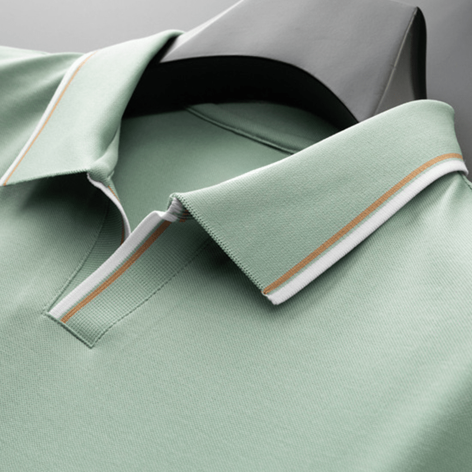 Bastian | Weiches Poloshirt mit Feinstruktur