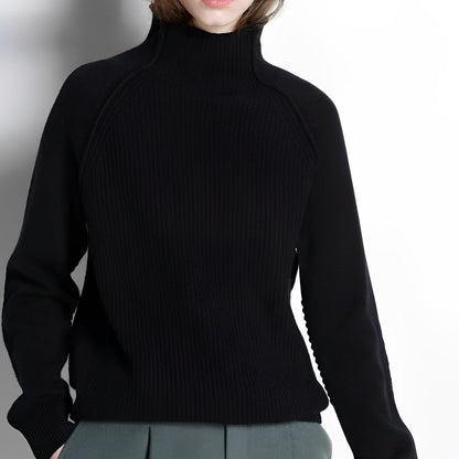 Gisela | Hochgeschlossener Pullover mit Kaschmir-Gefühl