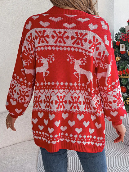 Rudolf | Weihnachts Cardigan Sweater