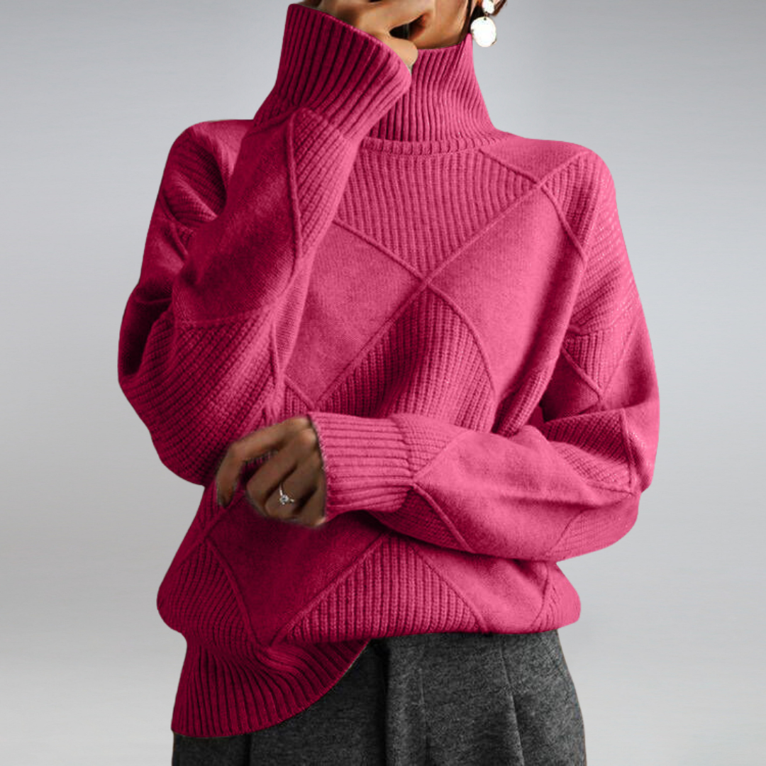 Isolde | Weicher Rollkragenpullover mit Kaschmirgefühl