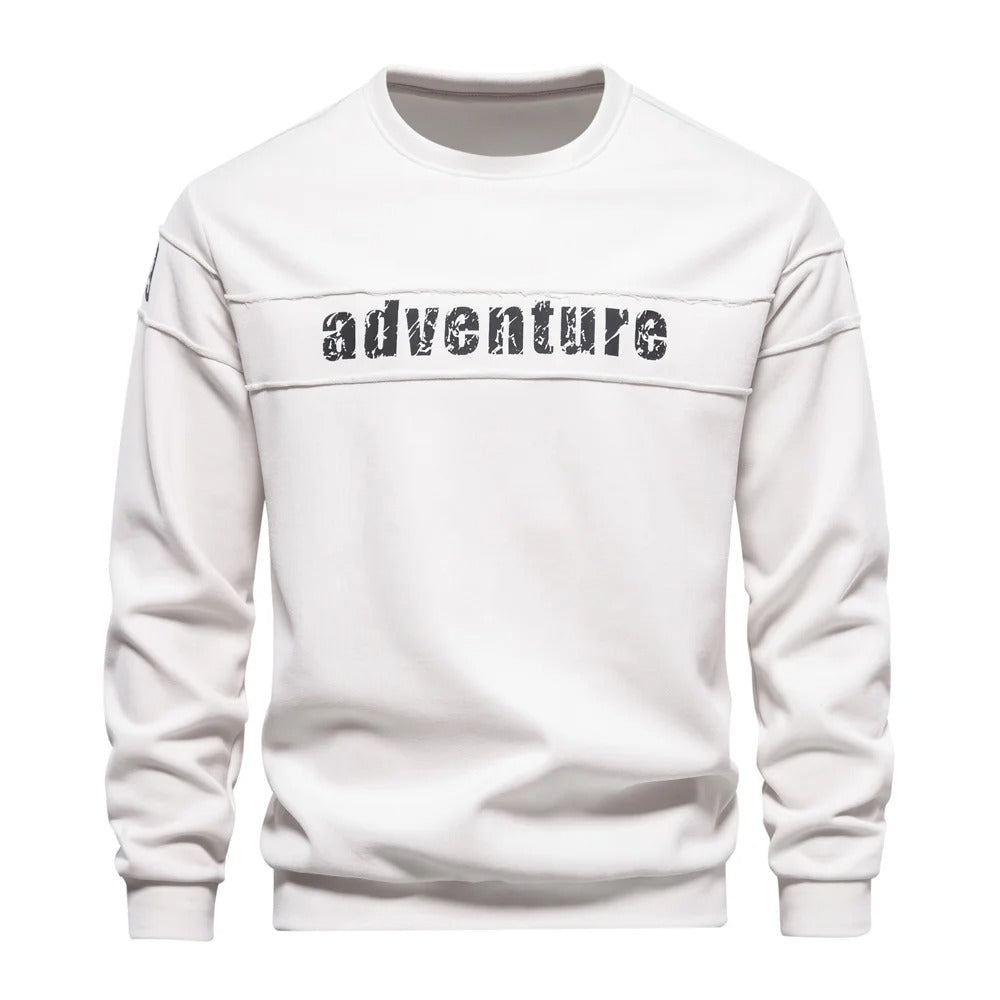 Daniel | Sweatshirt mit Statement-Print