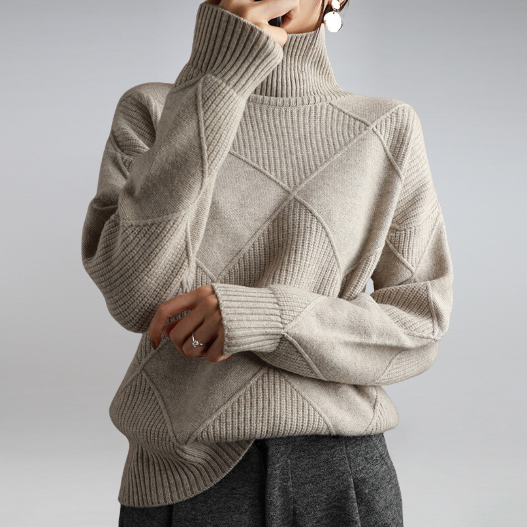 Isolde | Weicher Rollkragenpullover mit Kaschmirgefühl