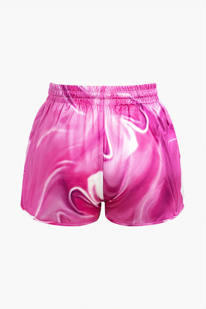 Alina | Zweiteiler mit abstraktem Print für sommerliche Statements