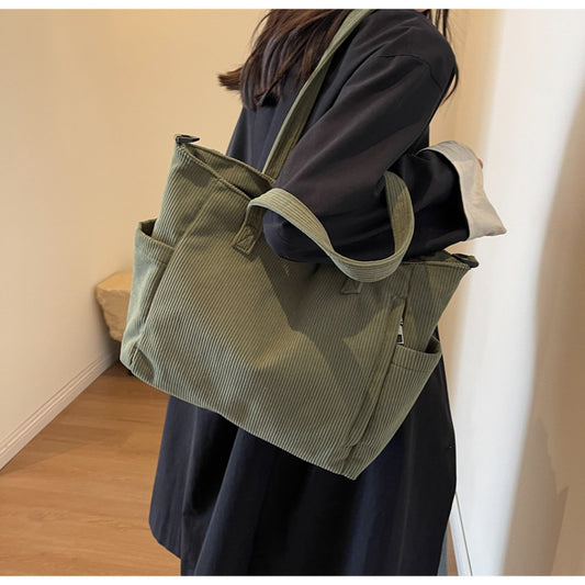 Art Student Tote Cordtasche