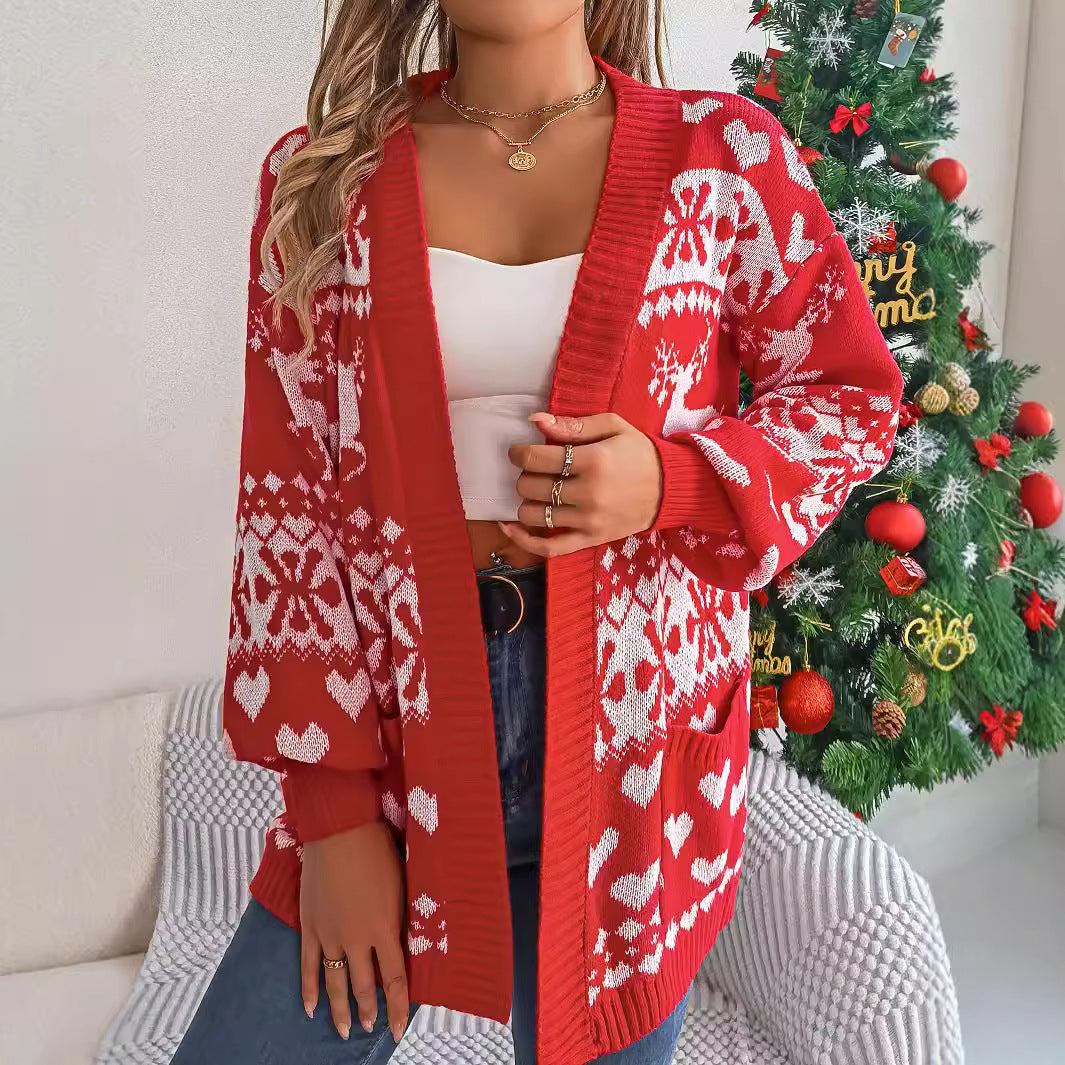 Rudolf | Weihnachts Cardigan Sweater