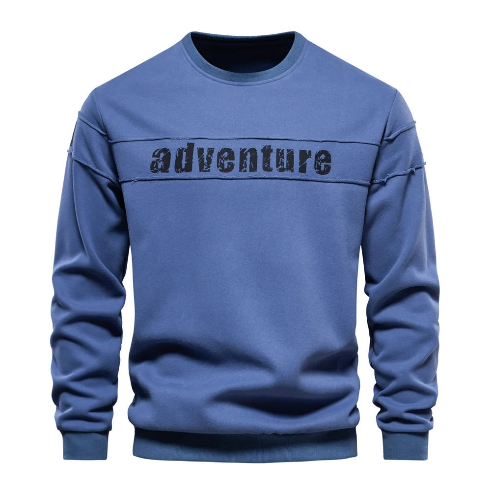 Daniel | Sweatshirt mit Statement-Print