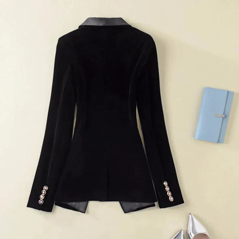 Dana | Eleganter Samtblazer für Damen