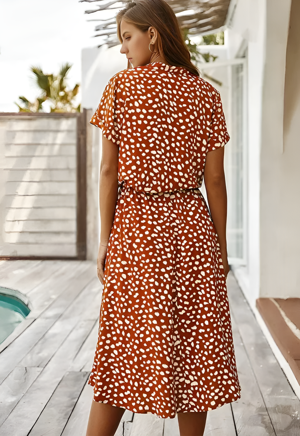 Annika | Schmeichelhaftes Kleid im Boho-Stil