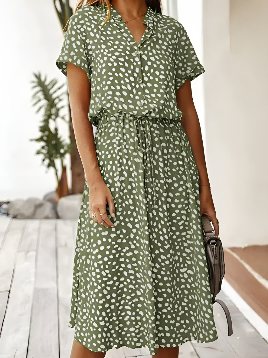 Annika | Schmeichelhaftes Kleid im Boho-Stil