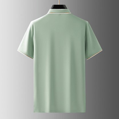 Bastian | Weiches Poloshirt mit Feinstruktur