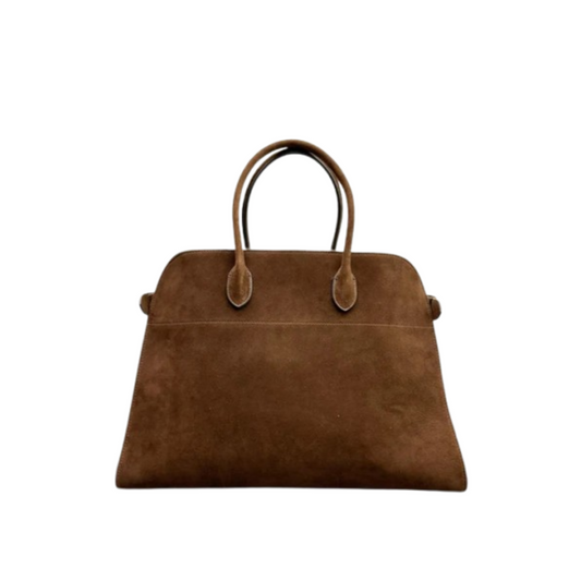 Faux Velourleder Tote Tasche