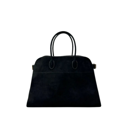 Faux Velourleder Tote Tasche