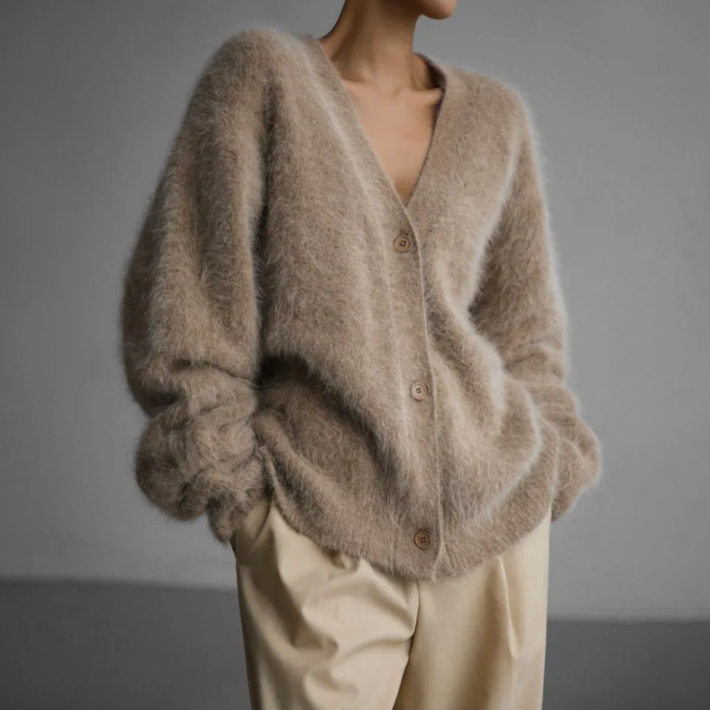 Rose | Bequemer Oversized Pullover mit Kaschmir-Gefühl