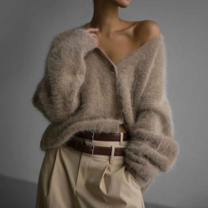 Rose | Bequemer Oversized Pullover mit Kaschmir-Gefühl