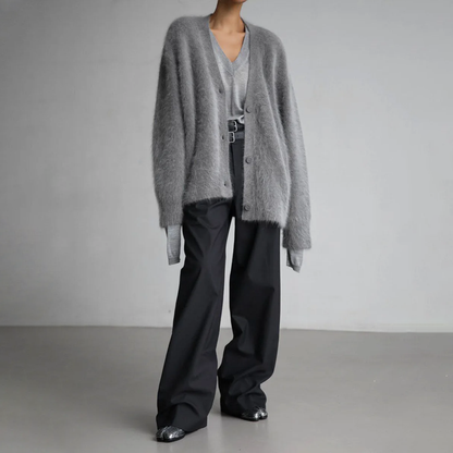 Rose | Bequemer Oversized Pullover mit Kaschmir-Gefühl