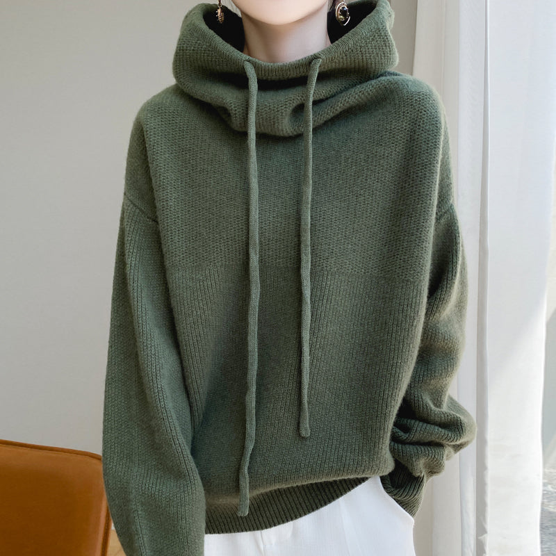 Antonia | Lockerer Pullover mit Kuschelkragen