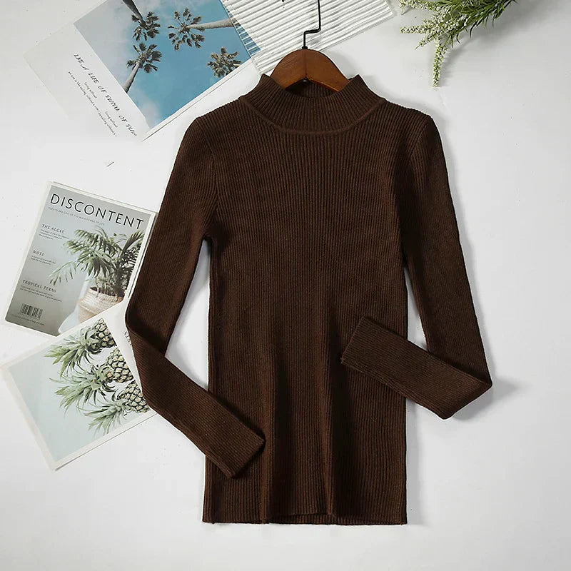 Adelina | Kuscheliger Pullover mit Rollkragen