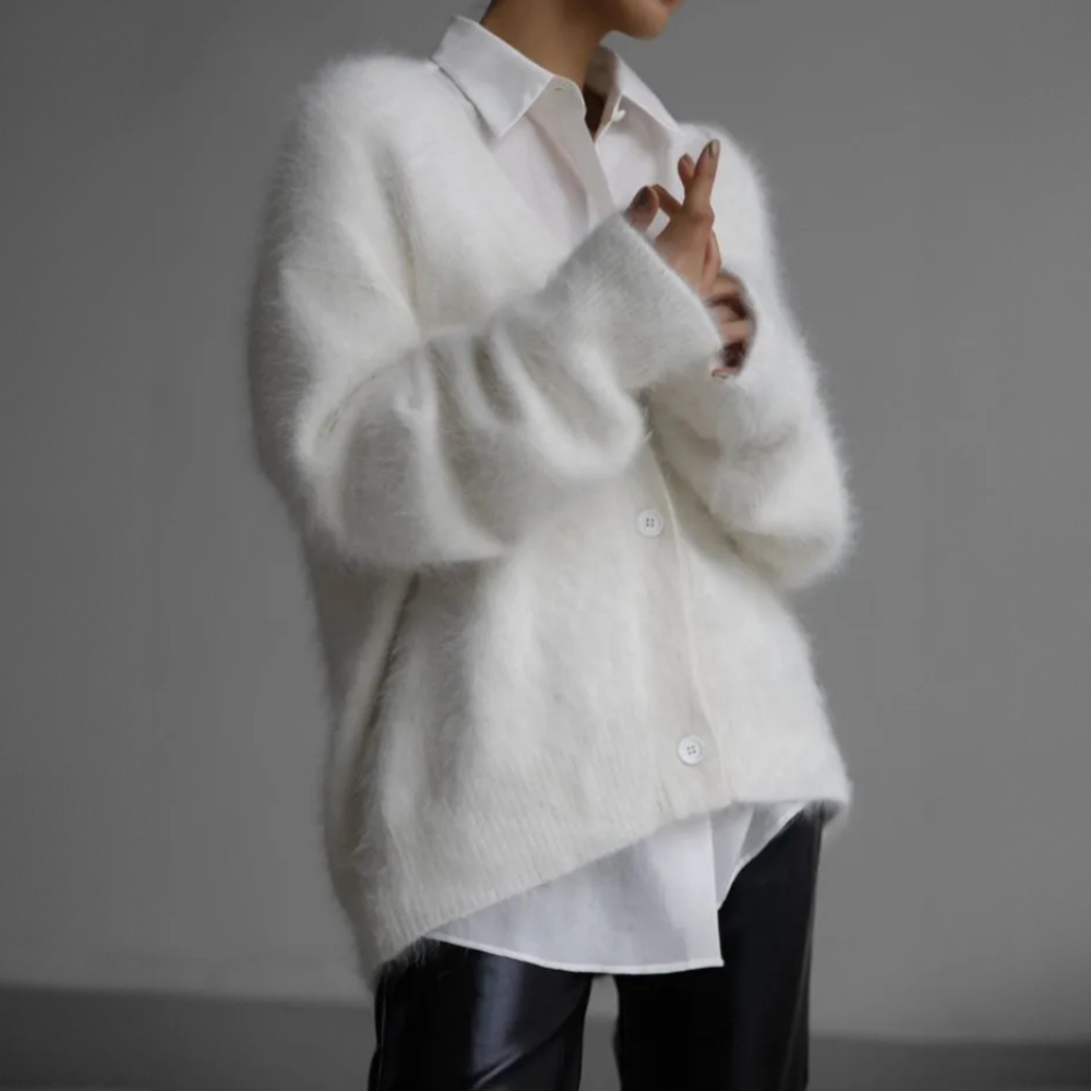 Rose | Bequemer Oversized Pullover mit Kaschmir-Gefühl