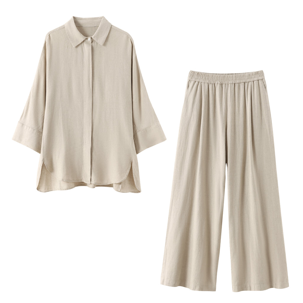 Ava | Casual Hemd-Set mit stilvoller Leichtigkeit