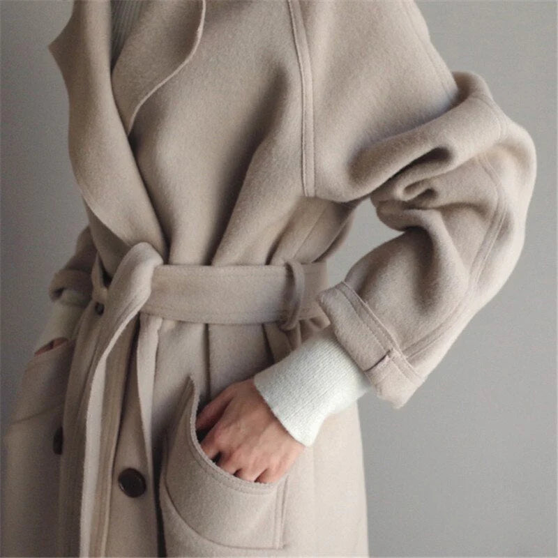 Aurelia | Zeitloser Trenchcoat mit Kaschmir-Feeling