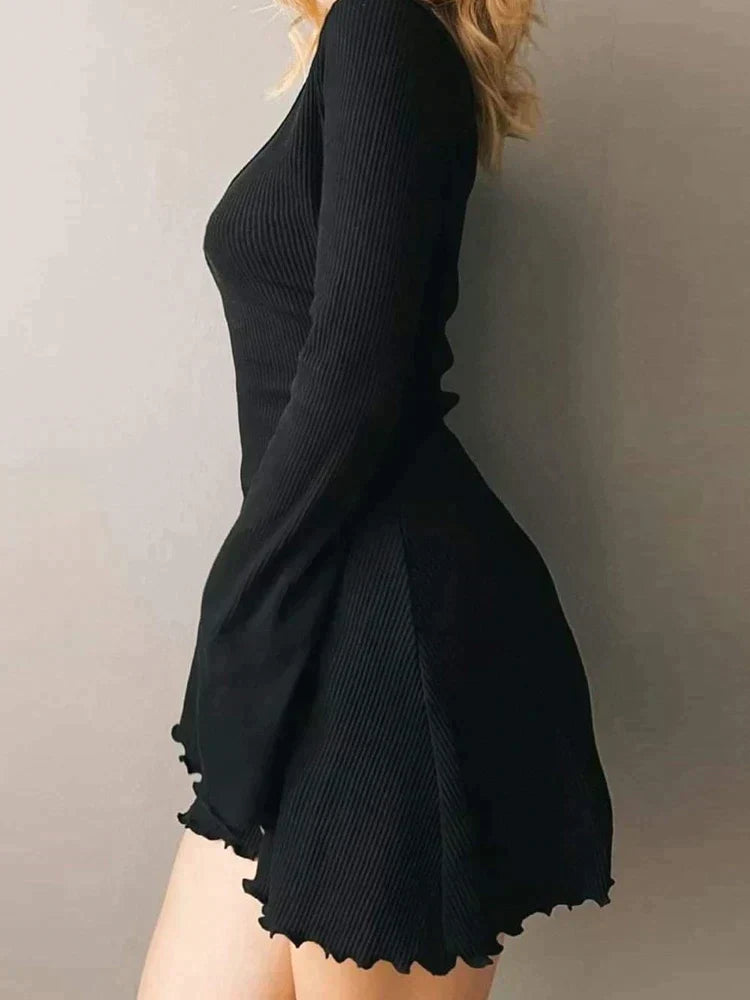 Erika | Elegantes Minikleid mit Kaschmir-Gefühl