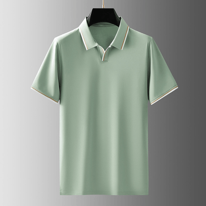Bastian | Weiches Poloshirt mit Feinstruktur