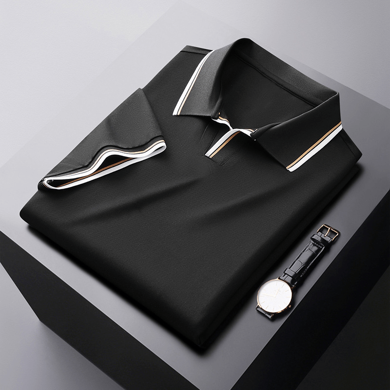 Bastian | Weiches Poloshirt mit Feinstruktur