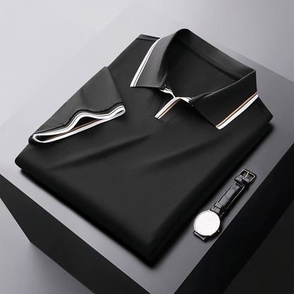 Bastian | Weiches Poloshirt mit Feinstruktur