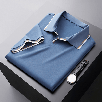 Bastian | Weiches Poloshirt mit Feinstruktur