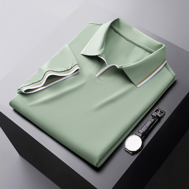 Bastian | Weiches Poloshirt mit Feinstruktur