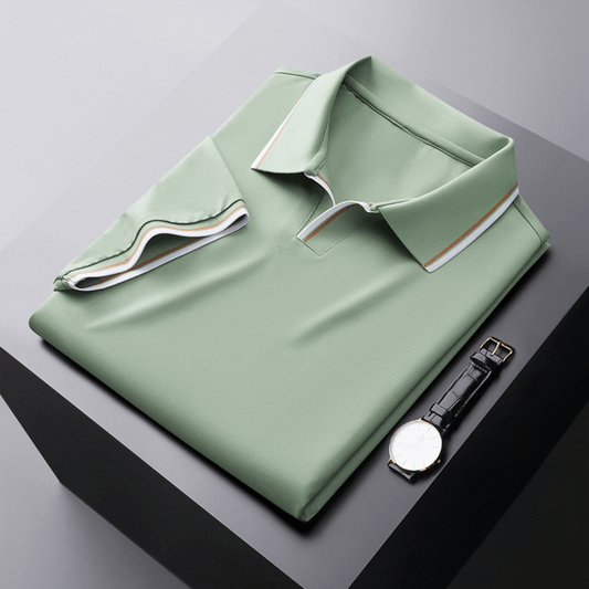 Bastian | Weiches Poloshirt mit Feinstruktur