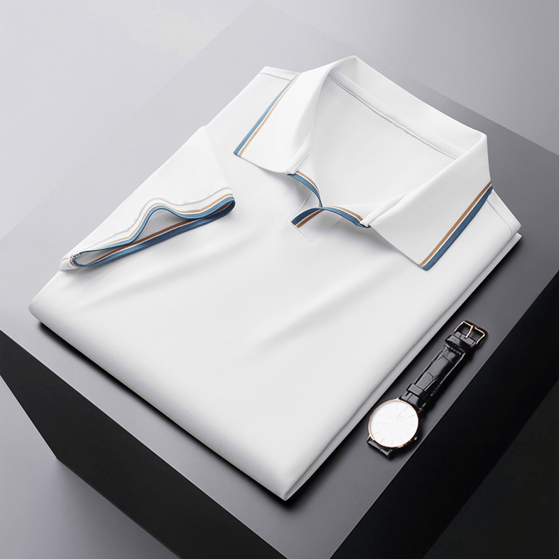 Bastian | Weiches Poloshirt mit Feinstruktur