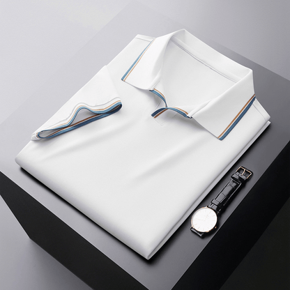 Bastian | Weiches Poloshirt mit Feinstruktur