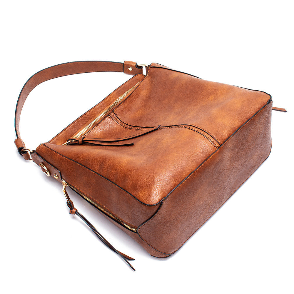 Vegan Leder Hobo Tote