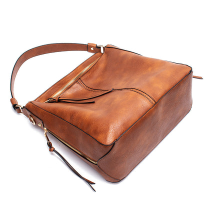 Vegan Leder Hobo Tote