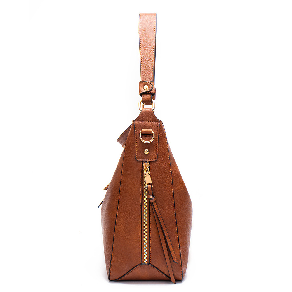 Vegan Leder Hobo Tote