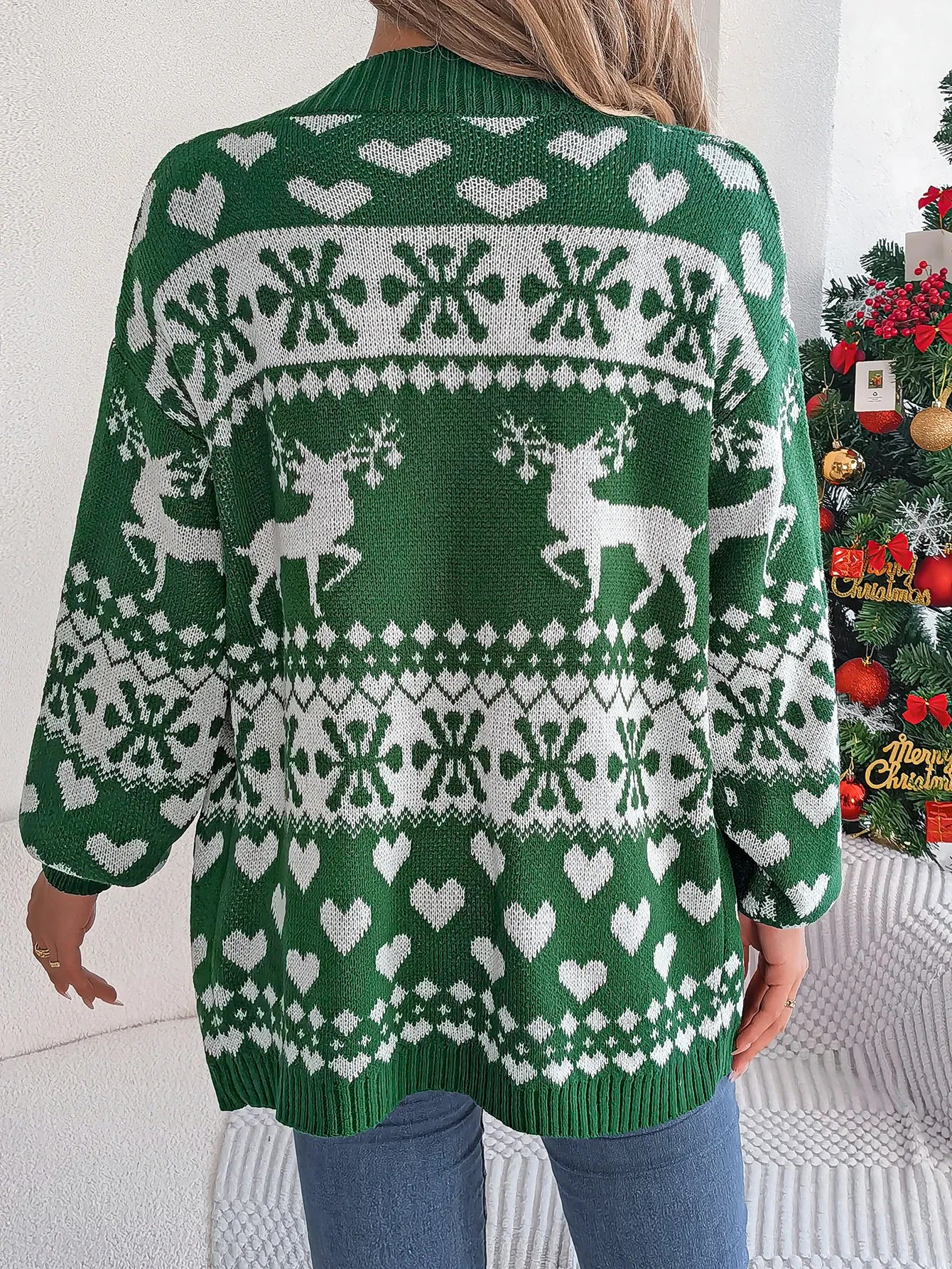 Rudolf | Weihnachts Cardigan Sweater