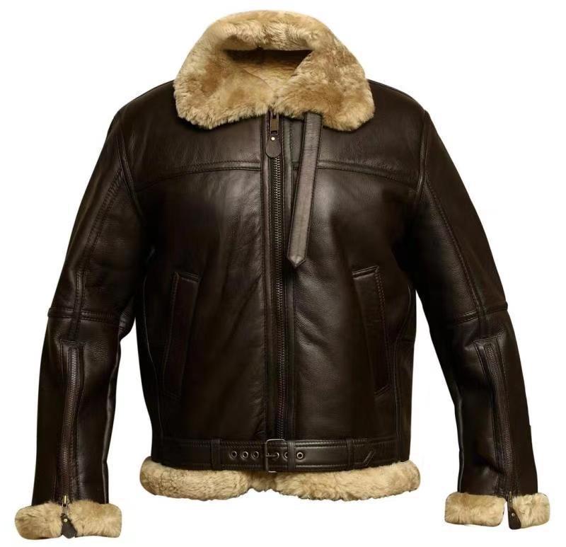 Apollo | Shearling Lederjacke