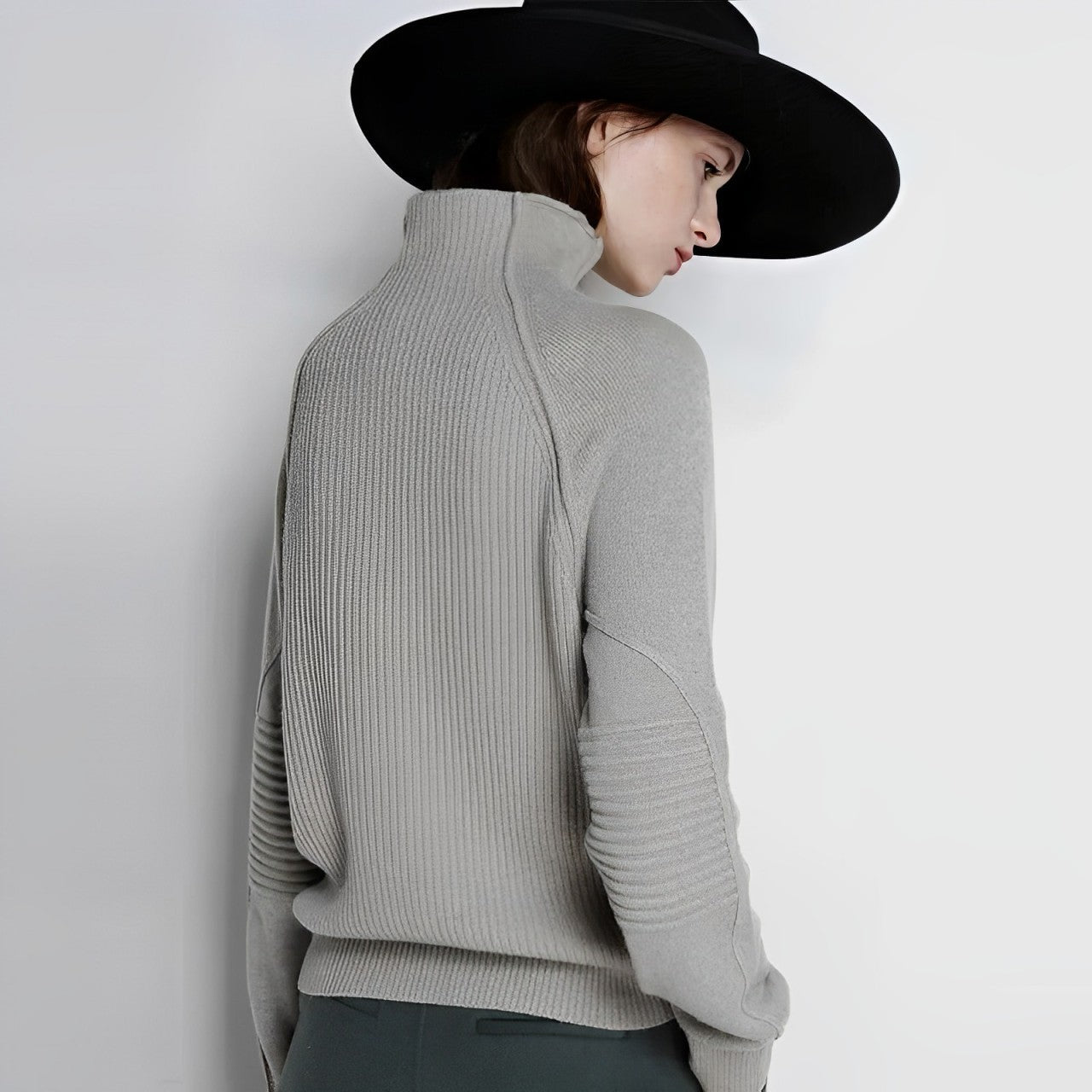 Gisela | Hochgeschlossener Pullover mit Kaschmir-Gefühl